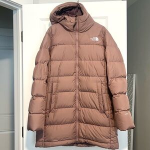 The North Face Women's dusty pink Puffer Coat down insulated